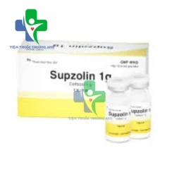 Supzolin 1g Bidiphar - Điều trị bệnh lý nhiễm khuẩn đường hô hấp